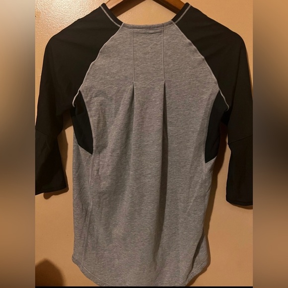 Lululemon 3/4 arm zip pullover spincity colorblock fitted gym run athletic comfy - Picture 5 of 5